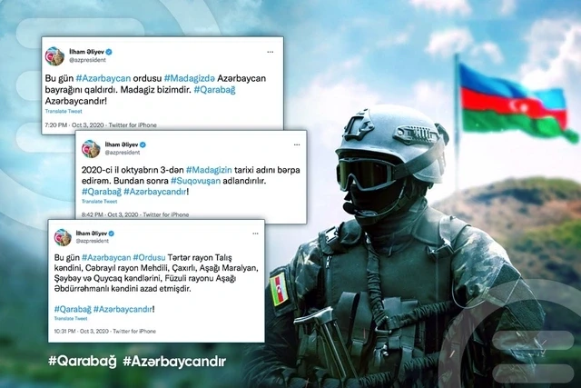 Media.az - Новости Азербайджана - Седьмой день Отечественной войны: Азербайджанская армия освобождает Суговушан