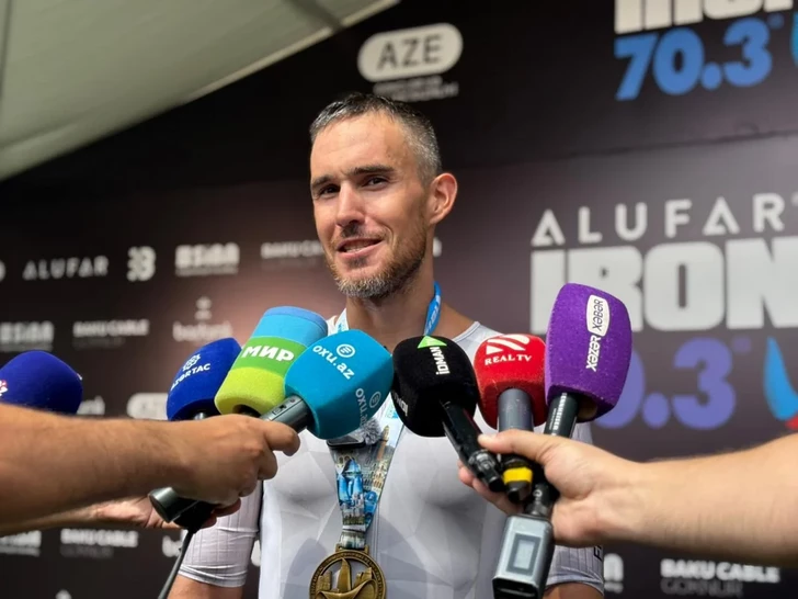 Победитель IRONMAN 70.3 Baku Юкич: Разница со вторым местом составила всего одну секунду