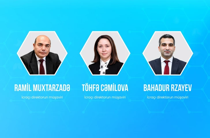 Media.az - Новости Азербайджана - В TƏBİB назначены три новых советника исполнительного директора