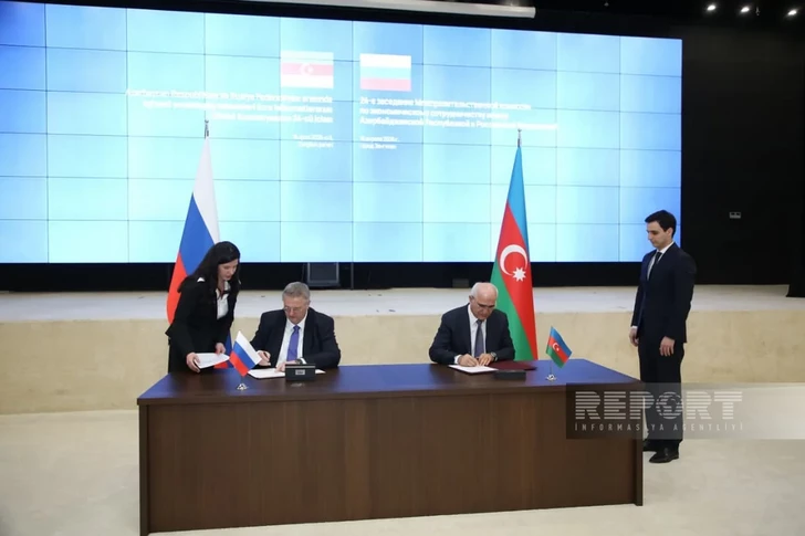 Media.az - Новости Азербайджана - В Зангилане подписана дорожная карта по e-CMR между Азербайджаном и Россией