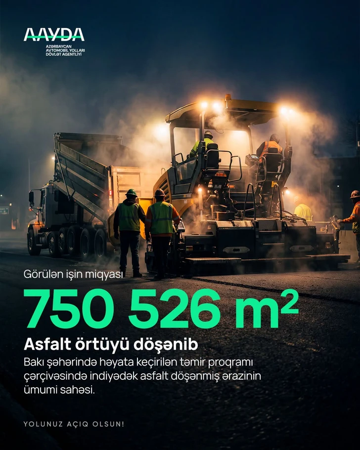 Media.az - Новости Азербайджана - Ремонт дорог в Баку охватил все 12 административных районов города