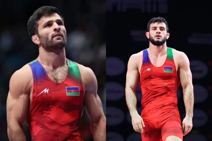 Эльданиз Азизли и Санан Сулейманов вышли в финал ЧМ по борьбе в Астане