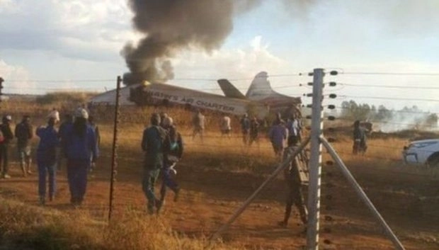 Авиакатастрофа в ЮАР - ВИДЕО
