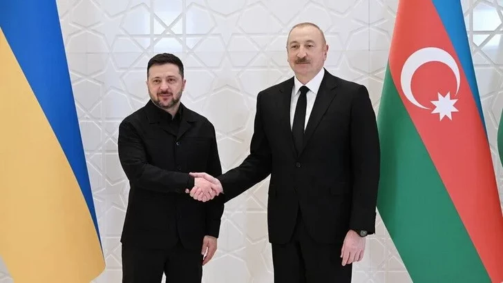 Президент Украины поблагодарил Ильхама Алиева