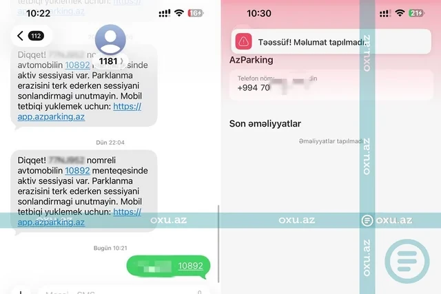 Media.az - Новости Азербайджана - В работе мобильного приложения AzParking произошел сбой