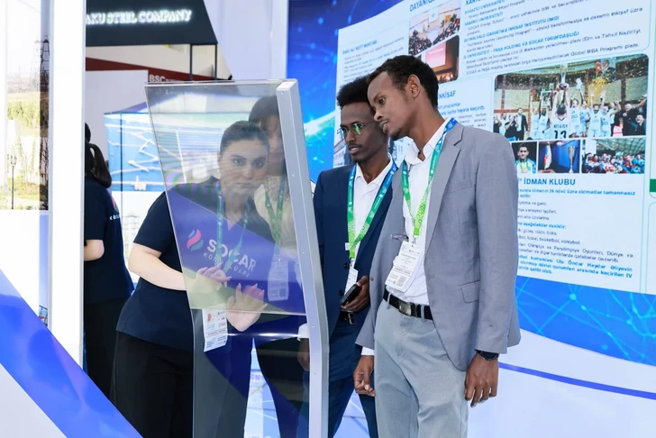 Media.az - Новости Азербайджана - SOCAR представлен на Каспийской нефтегазовой выставке уникальным стендом