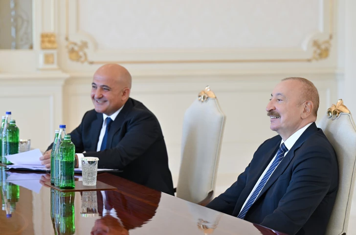 Media.az - Новости Азербайджана - Президент Ильхам Алиев принял главу Global Infrastructure Partners