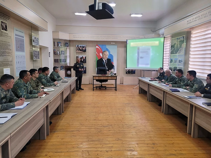 Media.az - Новости Азербайджана - В Азербайджане проведены учебно-методические сборы с офицерами-связистами