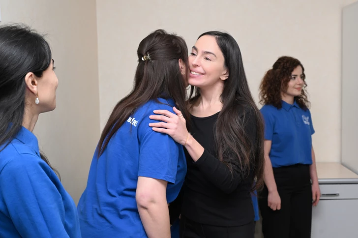 Media.az - Новости Азербайджана - Лейла Алиева и Алена Алиева ознакомились с Гянджинским центром аутизма