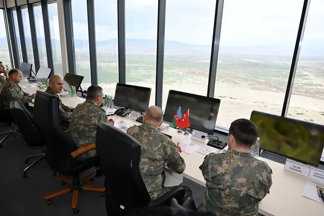 Media.az - Новости Азербайджана - В Баку прошли совместные учения военнослужащих Азербайджана и Турции