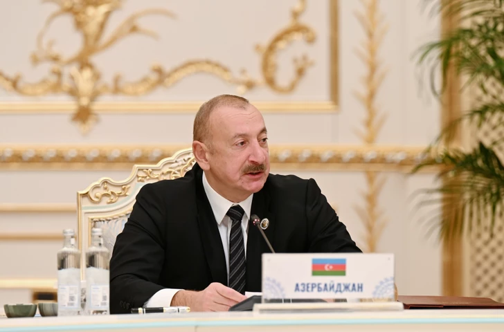 Media.az - Новости Азербайджана - Президент Ильхам Алиев в Душанбе выступил на заседании Совета глав государств СНГ в узком составе