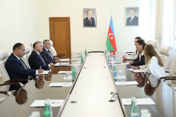 Теймур Мусаев и представитель UNOPS обсудили перспективы сотрудничества в сфере здравоохранения
