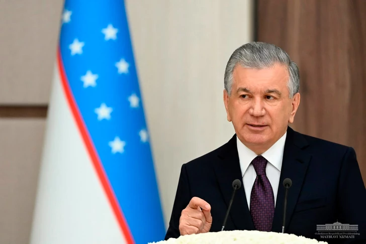 Президент Узбекистана приветствовал запуск ж/д коридора Баку - Тбилиси - Карс