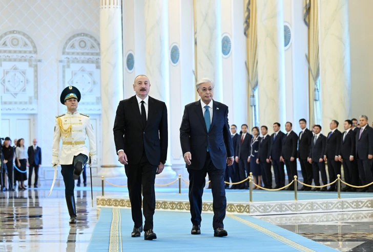 Media.az - Новости Азербайджана - Казахстан: в Астане проходит официальная встреча Ильхама Алиева