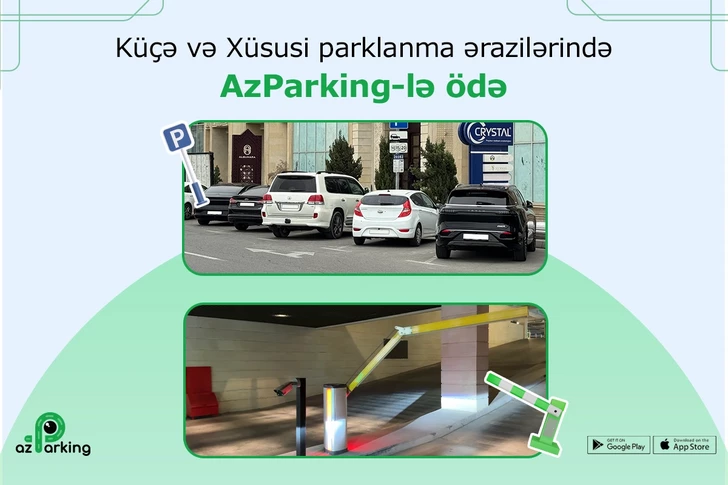 AzParking объединяет уличную и частную парковку: как производить оплату?