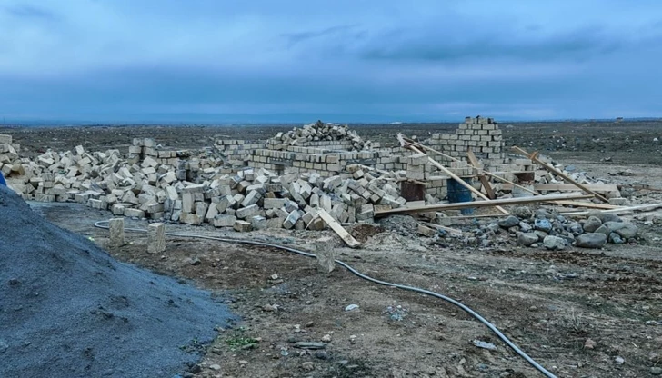 Media.az - Новости Азербайджана - В Гяндже снесены незаконно возведённые строения