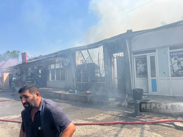 Media.az - Новости Азербайджана - На одном из объектов в бакинском поселке произошел пожар