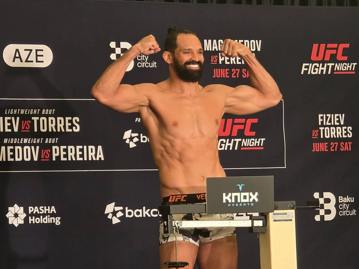 Media.az - Новости Азербайджана - Перед UFC Fight Night Baku состоялась официальная церемония взвешивания
