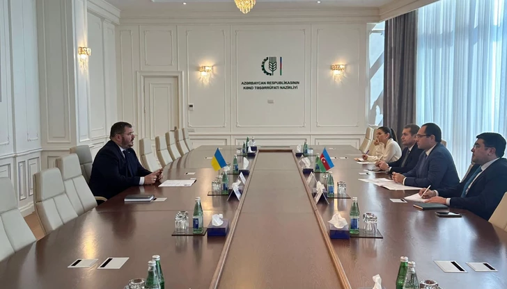 Азербайджан и Украина обсудили сотрудничество в сфере сельского хозяйства