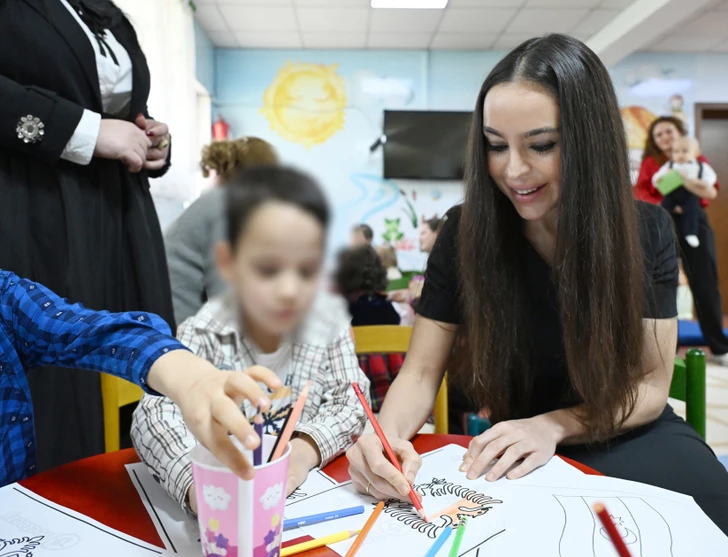 Media.az - Новости Азербайджана - Лейла Алиева посетила детский дом в Албании