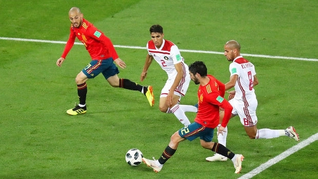 ЧМ-2018: Испания сыграла вничью с Марокко