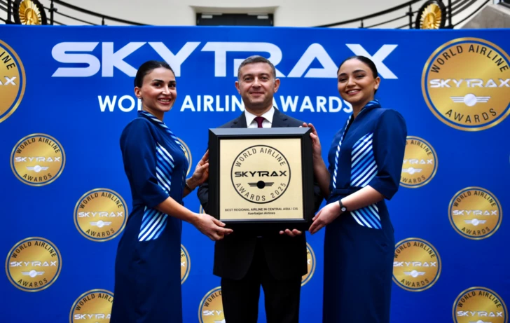 Skytrax вновь признал AZAL лучшей региональной авиакомпанией Центральной Азии и СНГ