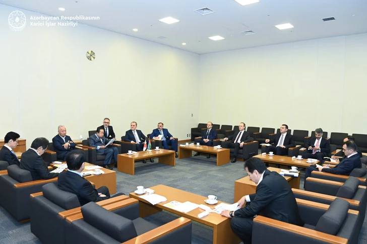 Media.az - Новости Азербайджана - Джейхун Байрамов провел встречу с членами Межпарламентской лиги дружбы Япония-Азербайджан в Токио