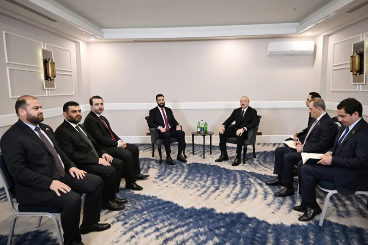 В Анталье состоялась встреча президента Ильхама Алиева с президентом переходного периода Сирии