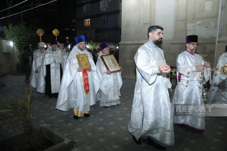 Media.az - Новости Азербайджана - Православные христиане Азербайджана отмечают Пасху