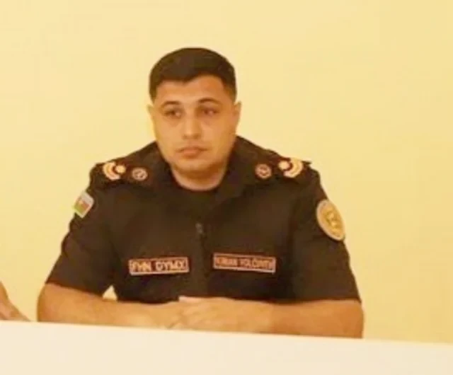 Media.az - Новости Азербайджана - В МЧС назначен новый заместитель начальника Госпожарной части Газахского района