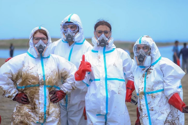 Media.az - Новости Азербайджана - IDEA и МЧС провели акцию по очистке побережья в Дюбенди