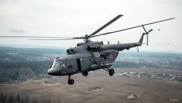 В России вертолет потерпел крушение: пилот погиб