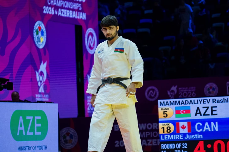 Рашид Мамедалиев начал чемпионат мира по дзюдо с победы