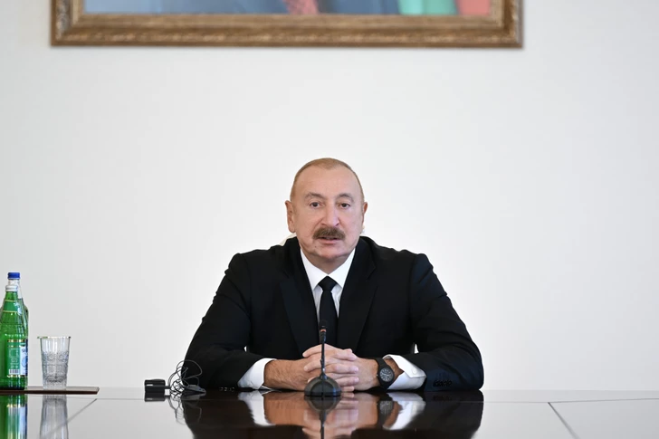 Media.az - Новости Азербайджана - Президент Ильхам Алиев принял участников проходящих в Баку международных конференций