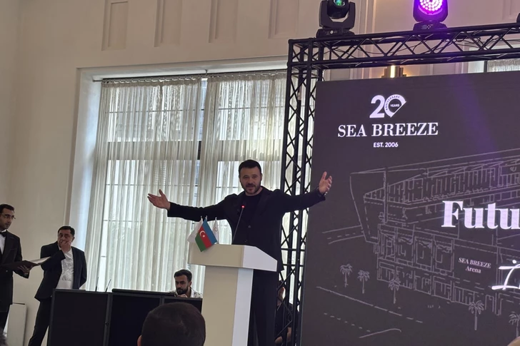 Media.az - Новости Азербайджана - Эмин Агаларов представил проект стадиона на бакинском побережье