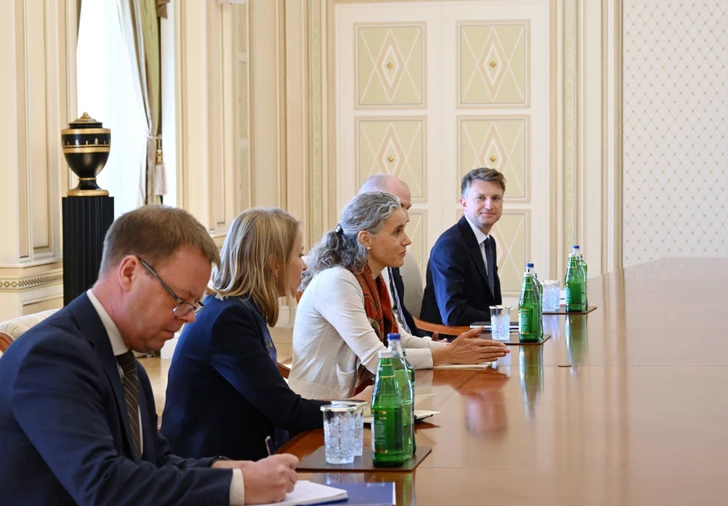 Media.az - Новости Азербайджана - Президент Ильхам Алиев принял спецпредставителя ЕС по Южному Кавказу