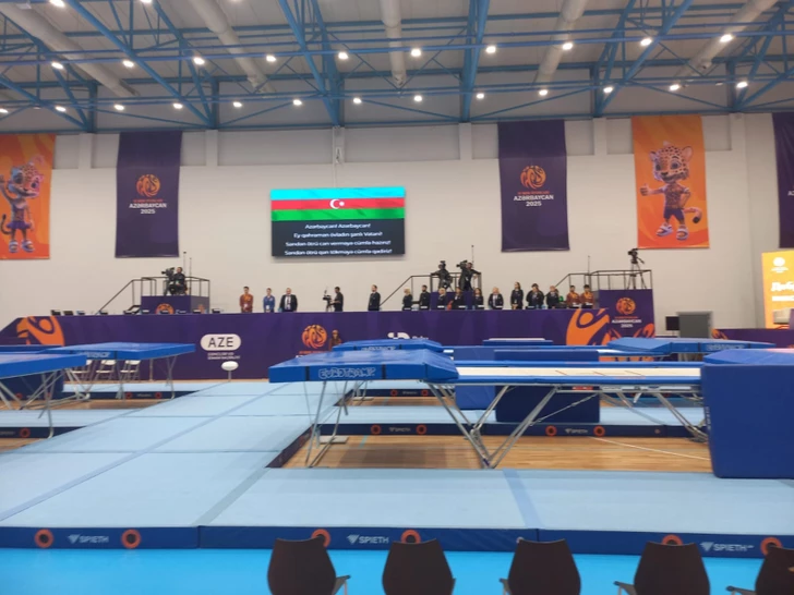 III Игры СНГ: В Шеки стартовали соревнования по прыжкам на батуте