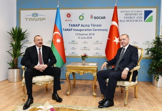 Ильхам Алиев встретился с Эрдоганом