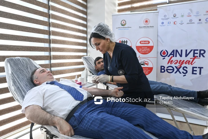 Media.az - Новости Азербайджана - В Азербайджанском институте теологии организована акция по сдаче крови в связи с днем Ашуры