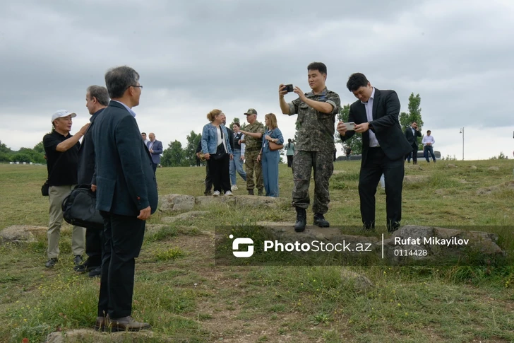 Media.az - Новости Азербайджана - Аккредитованные в Азербайджане дипломаты возвращаются из Агдама в Баку на скоростном поезде
