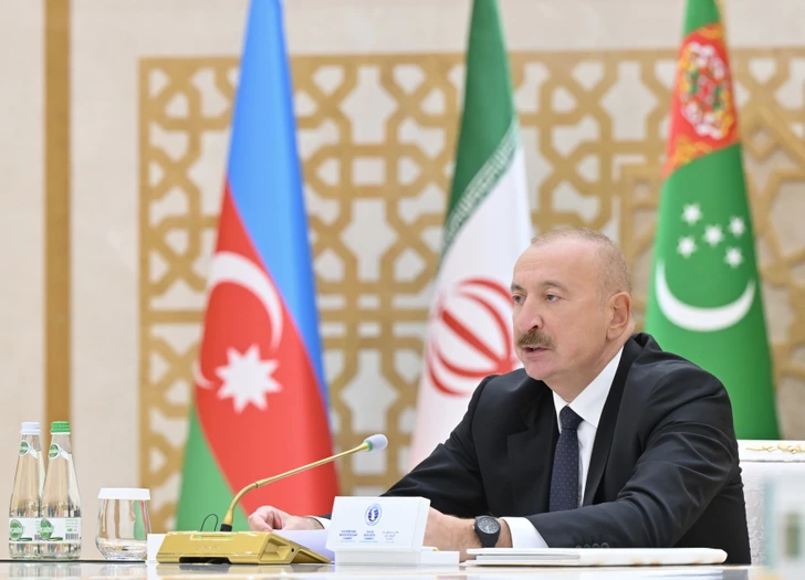 Media.az - Новости Азербайджана - Президент Ильхам Алиев выступил на Каспийском экологическом саммите в Туркменбаши