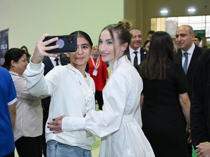 Media.az - Новости Азербайджана - Лейла Алиева, Арзу Алиева и Алена Алиева посетили Международный фестиваль STEAM Азербайджан