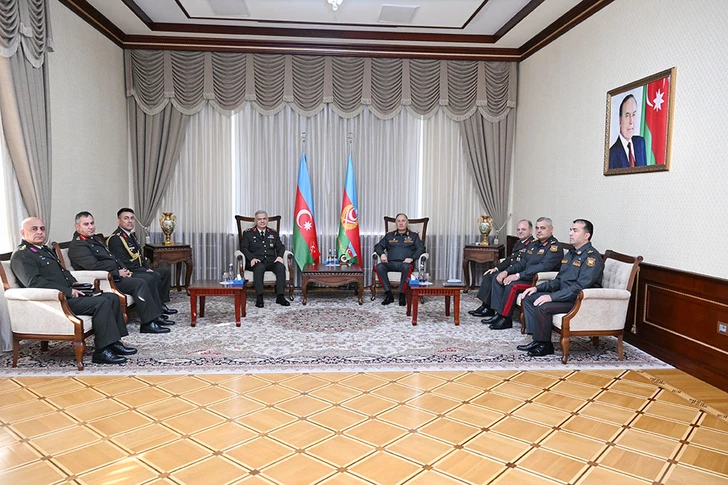Media.az - Новости Азербайджана - Начальник Генштаба Азербайджана встретился с главой стратегического командования Турции