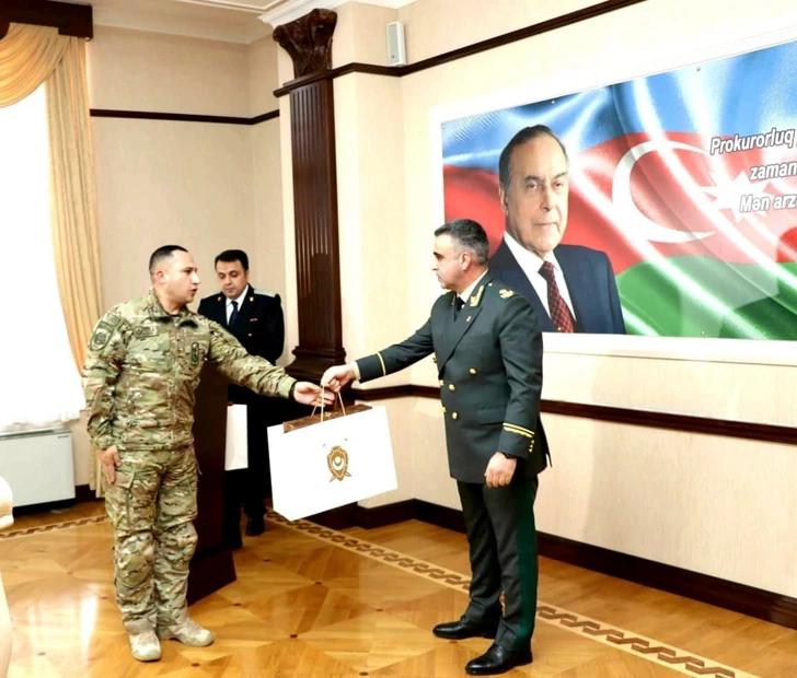 Media.az - Новости Азербайджана - Мероприятие ко Дню Победы в Военной Прокуратуре АР.