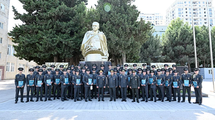 В Бакинском военном колледже состоялась церемония выпуска