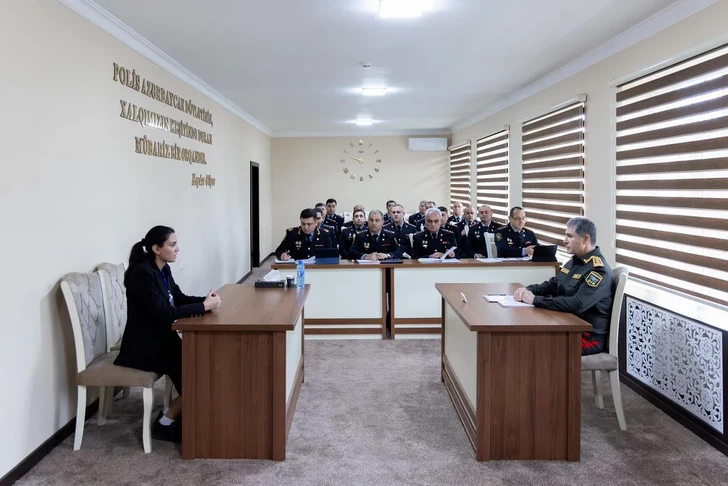 Media.az - Новости Азербайджана - Вилаят Эйвазов провел в Гёйчае очередной прием граждан и строевой смотр