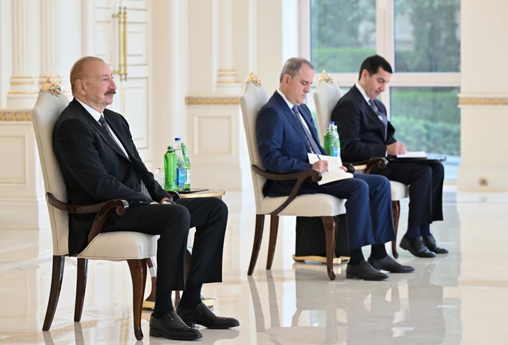 Media.az - Новости Азербайджана - Ильхам Алиев принял новоназначенного резидента-координатора ООН в Азербайджане