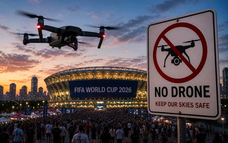 С начала ЧМ-2026 в США перехвачено более 700 беспилотников