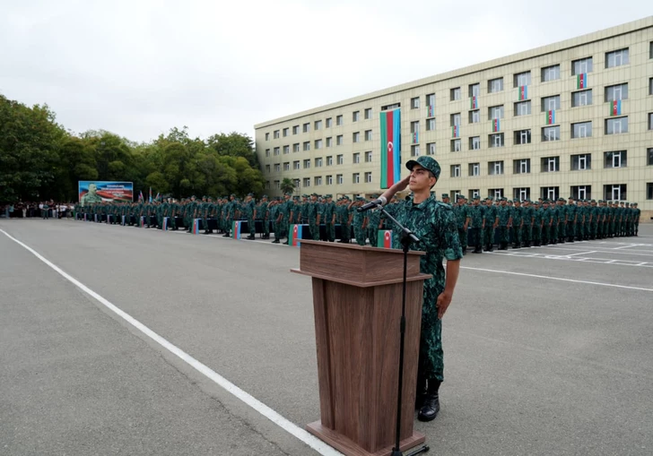 Media.az - Новости Азербайджана - В подразделениях ГПС Азербайджана прошла торжественная церемония принятия присяги