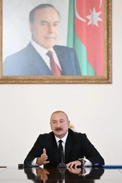 Media.az - Новости Азербайджана - Президент Ильхам Алиев принял участников проходящих в Баку международных конференций